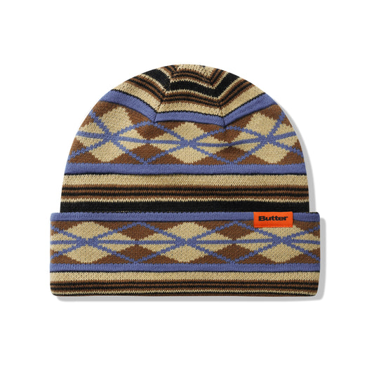 Butter Goods Wilson Cuff Beanie - Brown