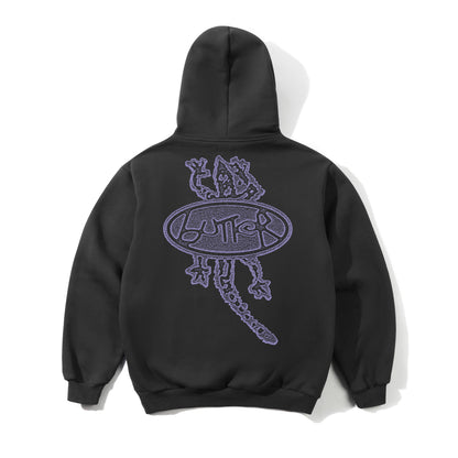 Butter Goods Wipeout Hoodie - Washed Black