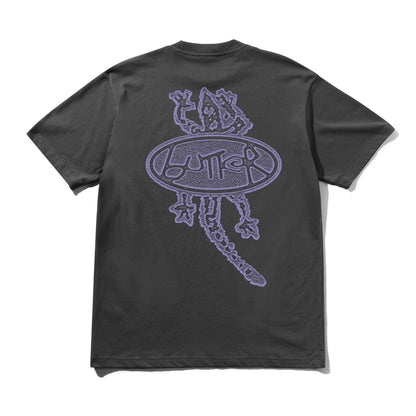 Butter Goods Wipeout Tee - Washed Black