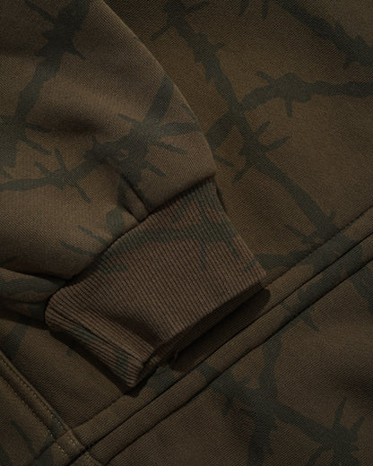 Butter Goods Wired Zip Hoodie - Fudge