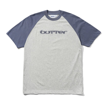 Butter Goods Witness Raglan Tee - Slate/Ash