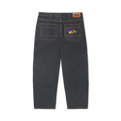 Butter Goods Wizard Denim Pants - Washed Black