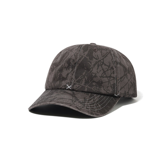 Butter Goods Woods Camo 6 Panel Cap - Black