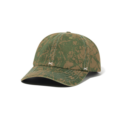 Butter Goods Woods Camo 6 Panel Cap - Sage