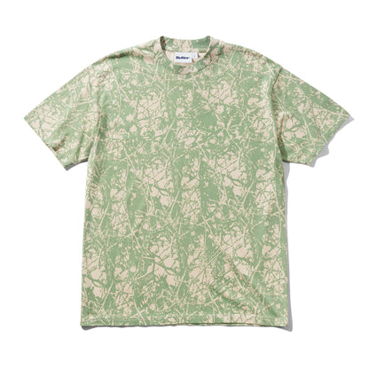 Butter Goods Woods Camo Tee - Washed Sage