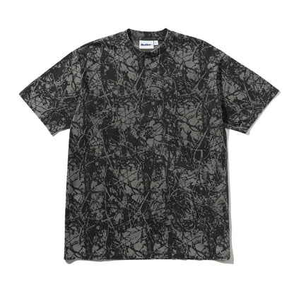 Butter Goods Woods Camo Tee - Washed Black