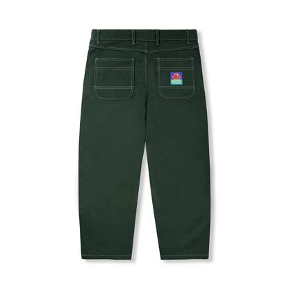 Butter Goods Work Double Knee Pants - Dark Forest