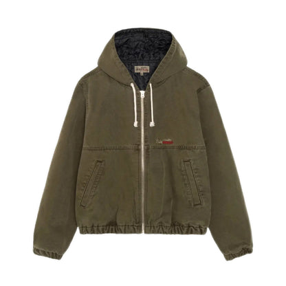 Stussy Work Jacket Insulated Canvas - Olive