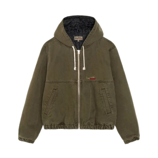 Stussy Work Jacket Insulated Canvas - Olive