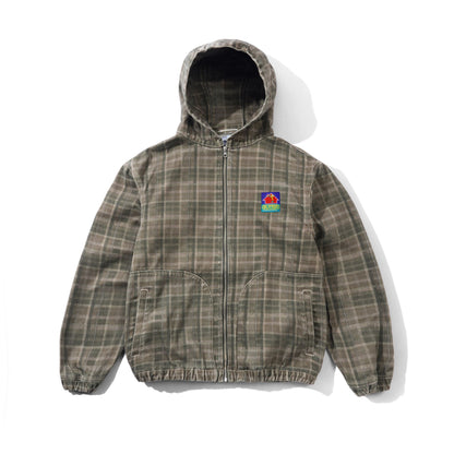 Butter Goods Work Jacket - Washed Plaid
