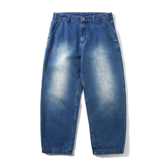 Butter Goods Work Pants - Distressed Indigo