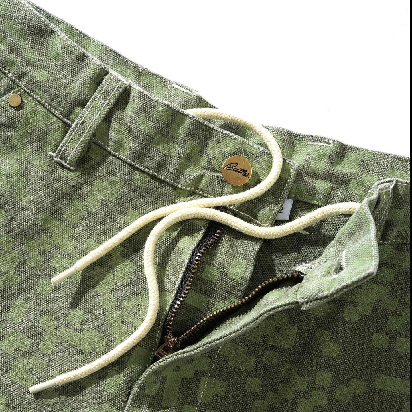 Butter Goods Work Shorts - Army