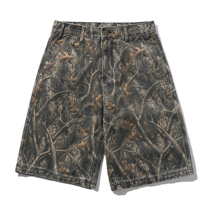 Butter Goods Work Shorts - Forest Camo