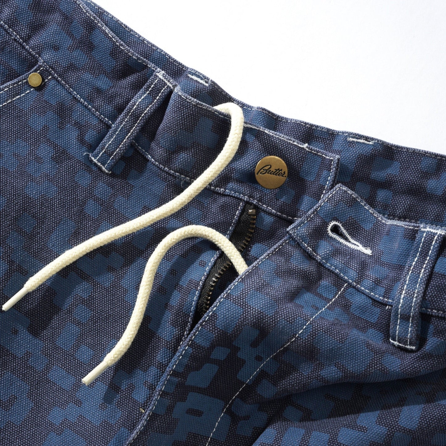 Butter Goods Work Shorts - Slate Blue