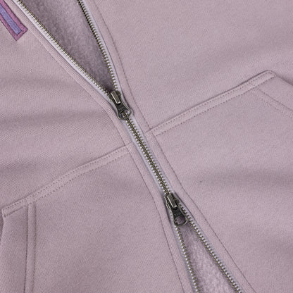 Dime Blocks Zip Hoodie - Stone Mauve