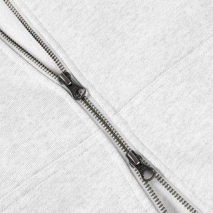 Dime Classic Veins Zip Hoodie - Ash