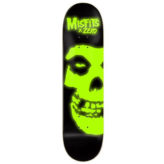 Zero Misfits Fiend Skull Glow In The Dark Deck - 8.5
