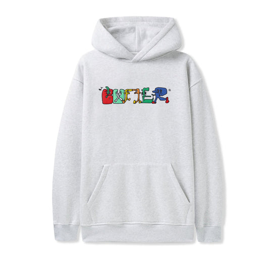 Butter Goods Zorched Pullover Hood - Ash