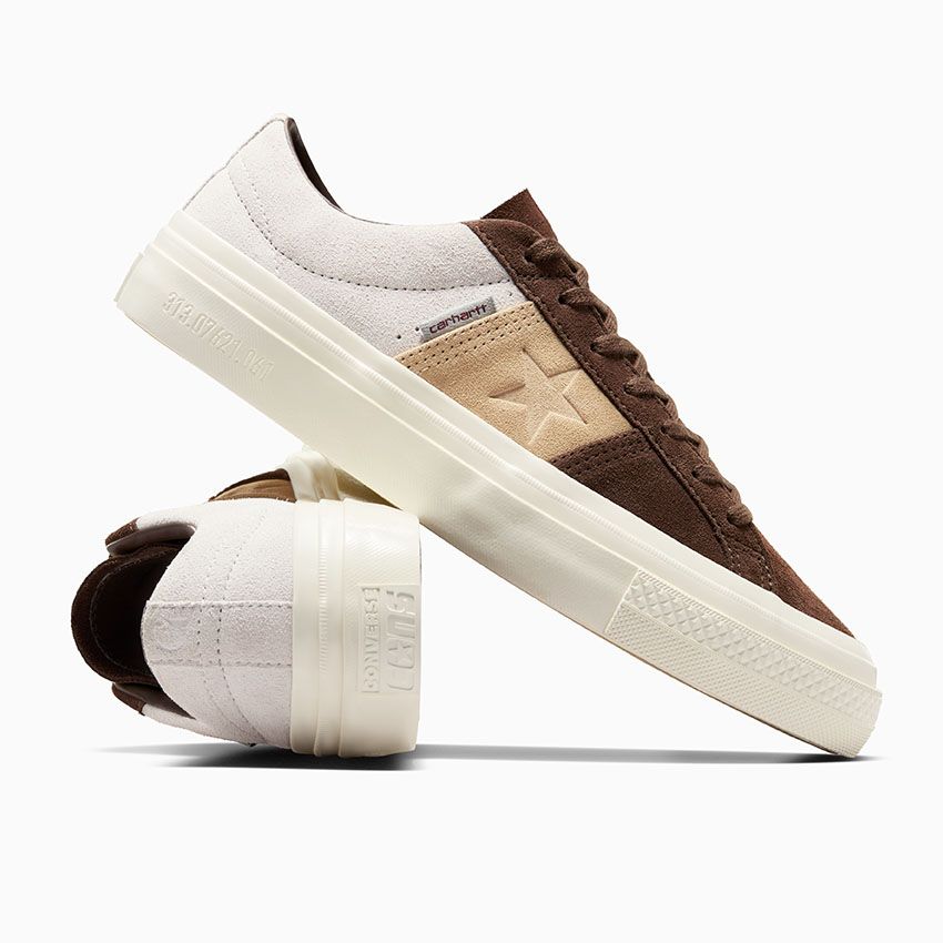 Converse x Carhartt WIP One Star Academy Pro - Dark Earth/Starfish/Egret