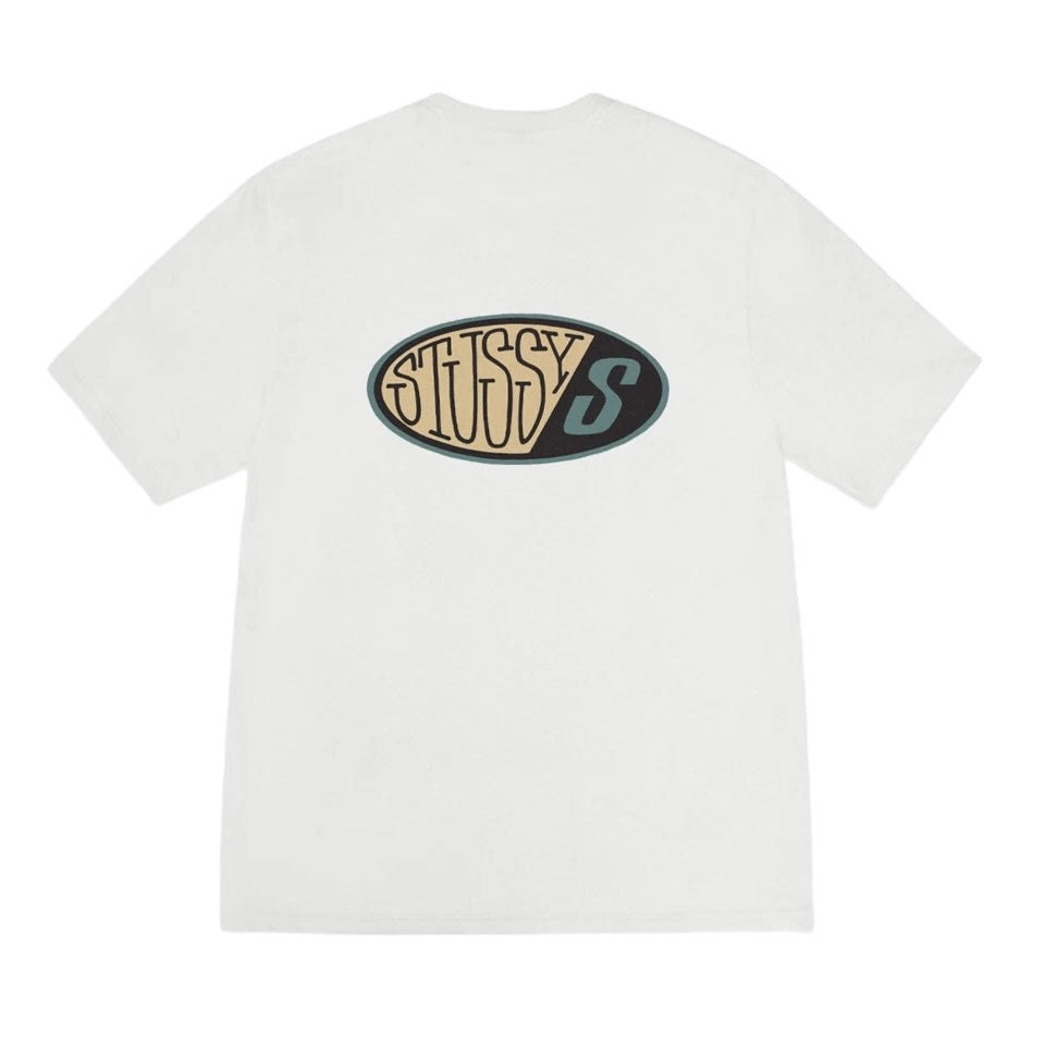Stussy Pitstop Pigment Dyed Tee - Natural