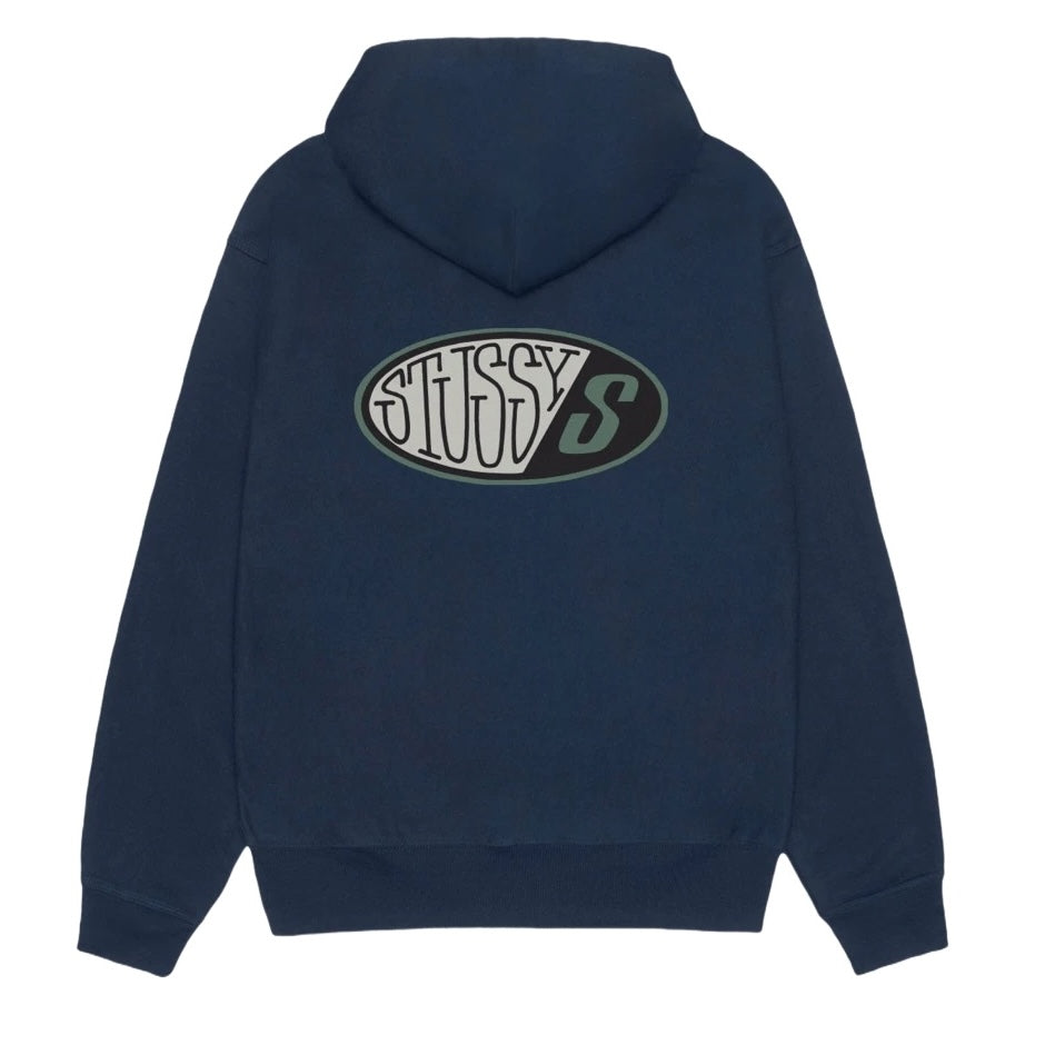 Stussy Pitstop Hoodie - Navy