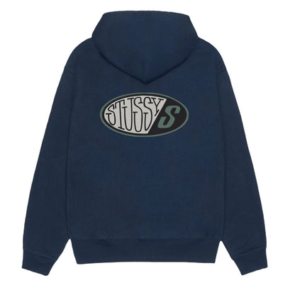 Stussy Pitstop Hoodie - Navy