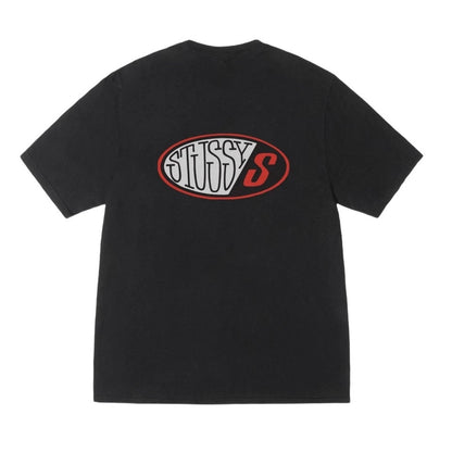 Stussy Pitstop Pigment Dyed Tee - Black