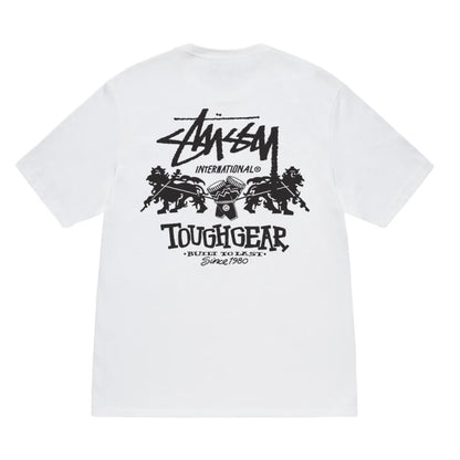 Stussy Tough Gear International Tee - White