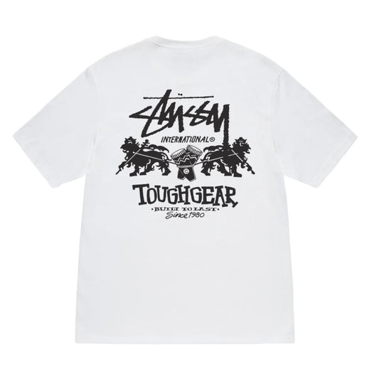 Stussy Tough Gear International Tee - White