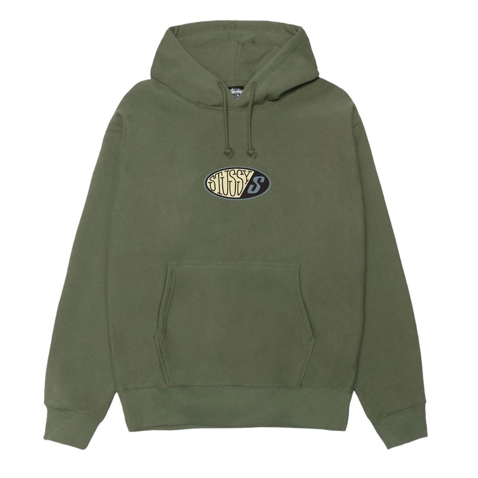 Stussy Pitstop Hoodie - Olive
