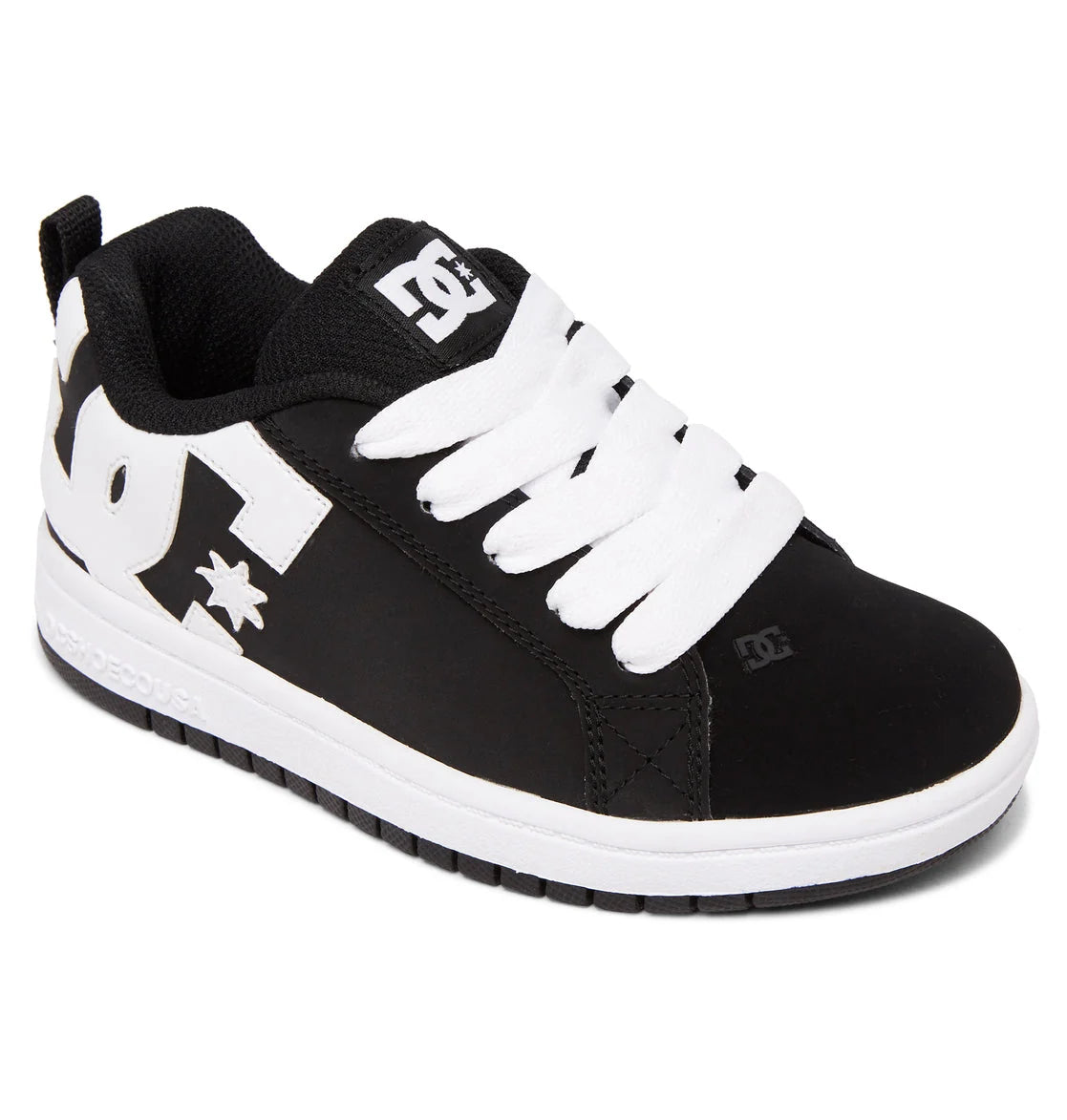 DC Kids Court Graffik - Black/White