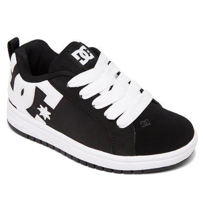 DC Kids Court Graffik - Black/White