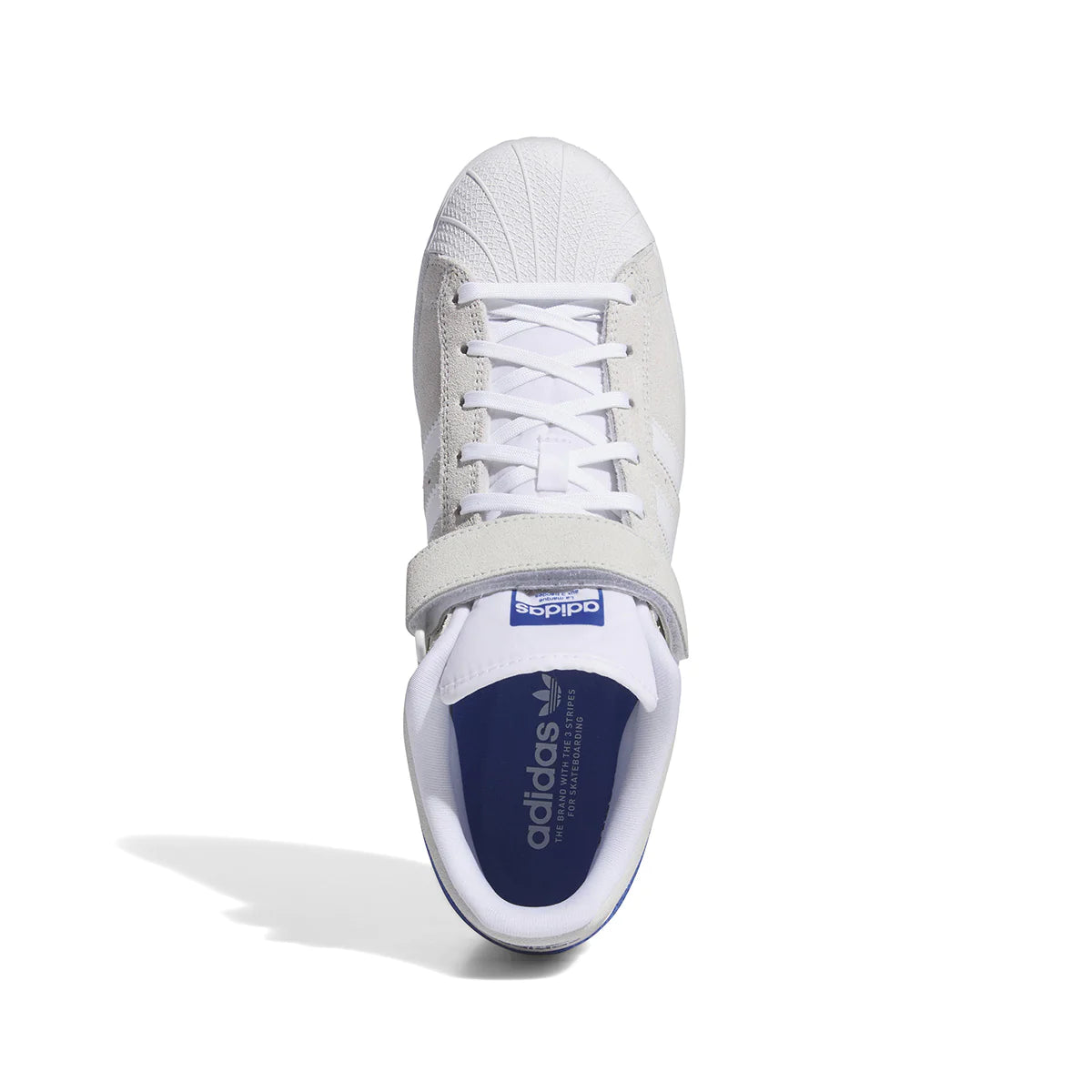 Adidas Pro Shell ADV - Crystal White/Cloud White/Royal Blue