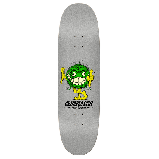 Antihero Grimplestix Schaff Asphalt Animals Flyer Deck - 8.75