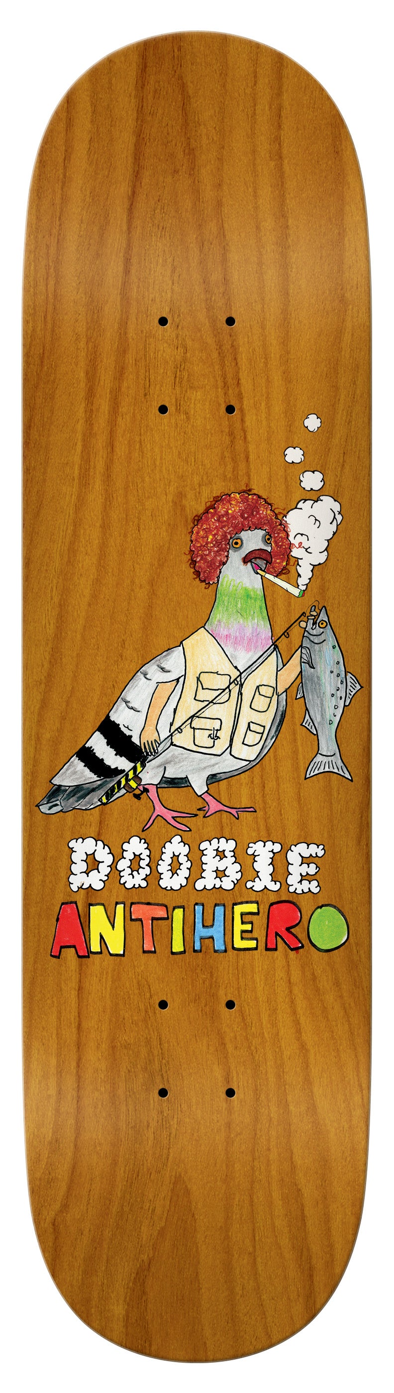 Antihero Doobie Pigeon Vision Deck - 8.25