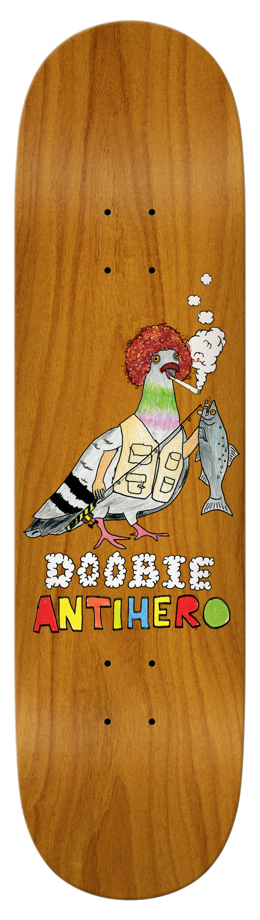 Antihero Doobie Pigeon Vision Deck - 8.25