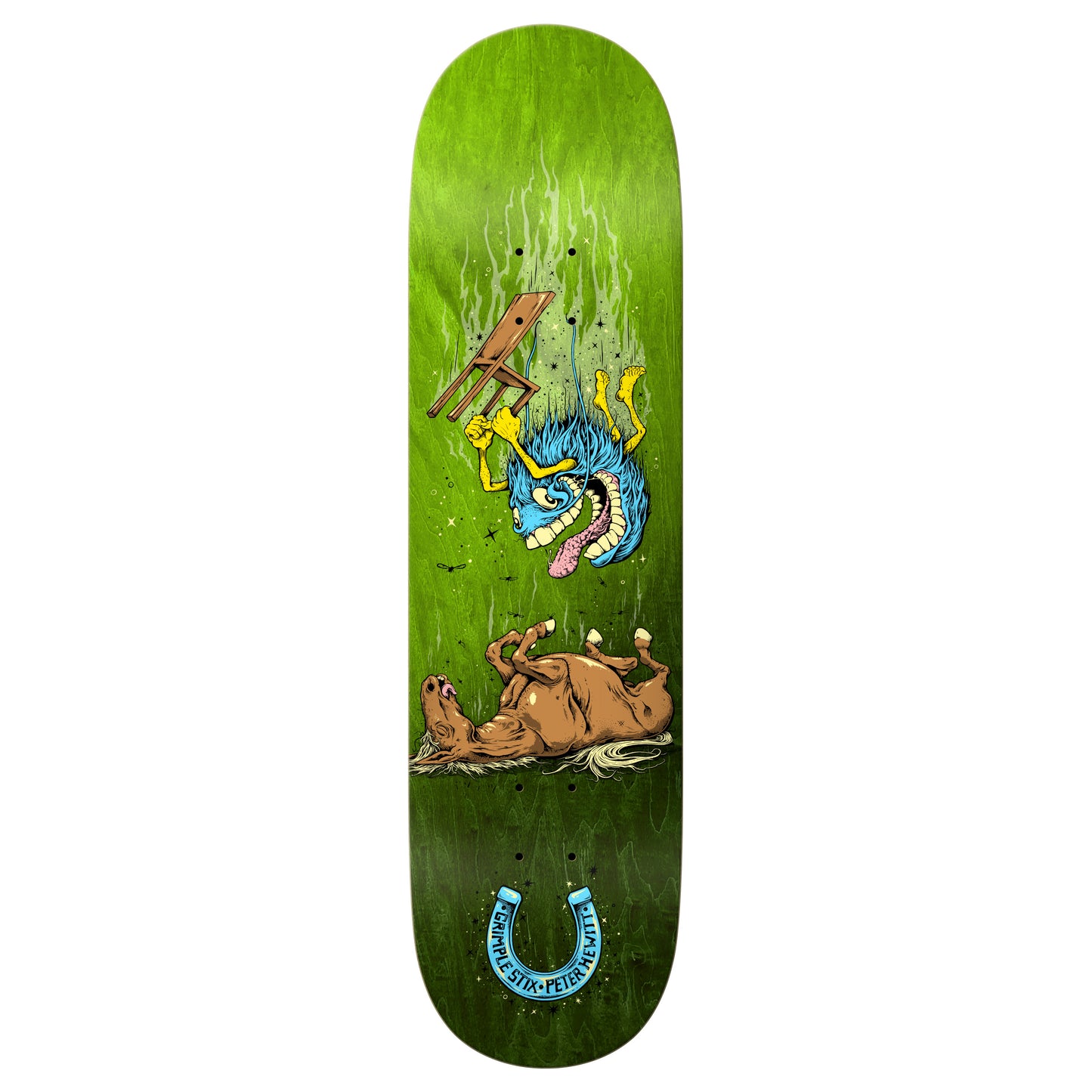 Antihero Grimplestix Hewitt Beat Down Deck - 8.38