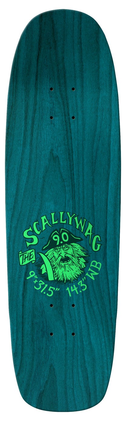 Antihero Scallywag Team Shaped Eagle Deck - 9.0