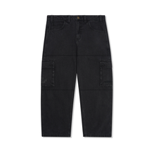 Load image into Gallery viewer, Cash Only Aleka Cargo Jeans - Black