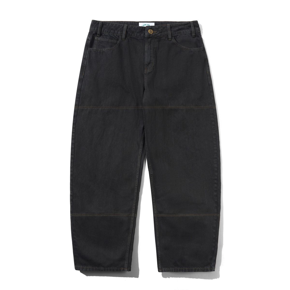 Cash Only Aleka Denim Jeans - Flat Black