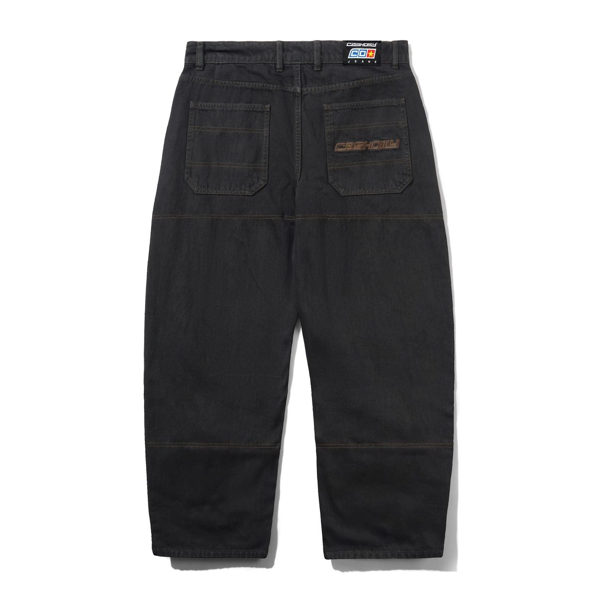 Cash Only Aleka Denim Jeans - Flat Black