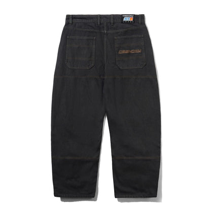 Cash Only Aleka Denim Jeans - Flat Black