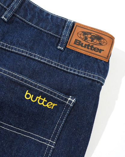 Butter Goods Alpine Denim Jeans - Raw Indigo