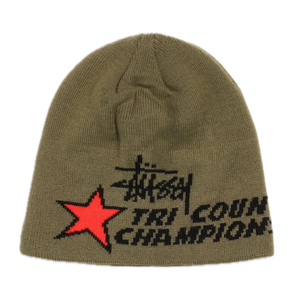 Stussy Tri County Skullcap - Army Green