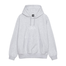 Load image into Gallery viewer, Stussy Stock Logo Applique Hoodie - Ash Heather