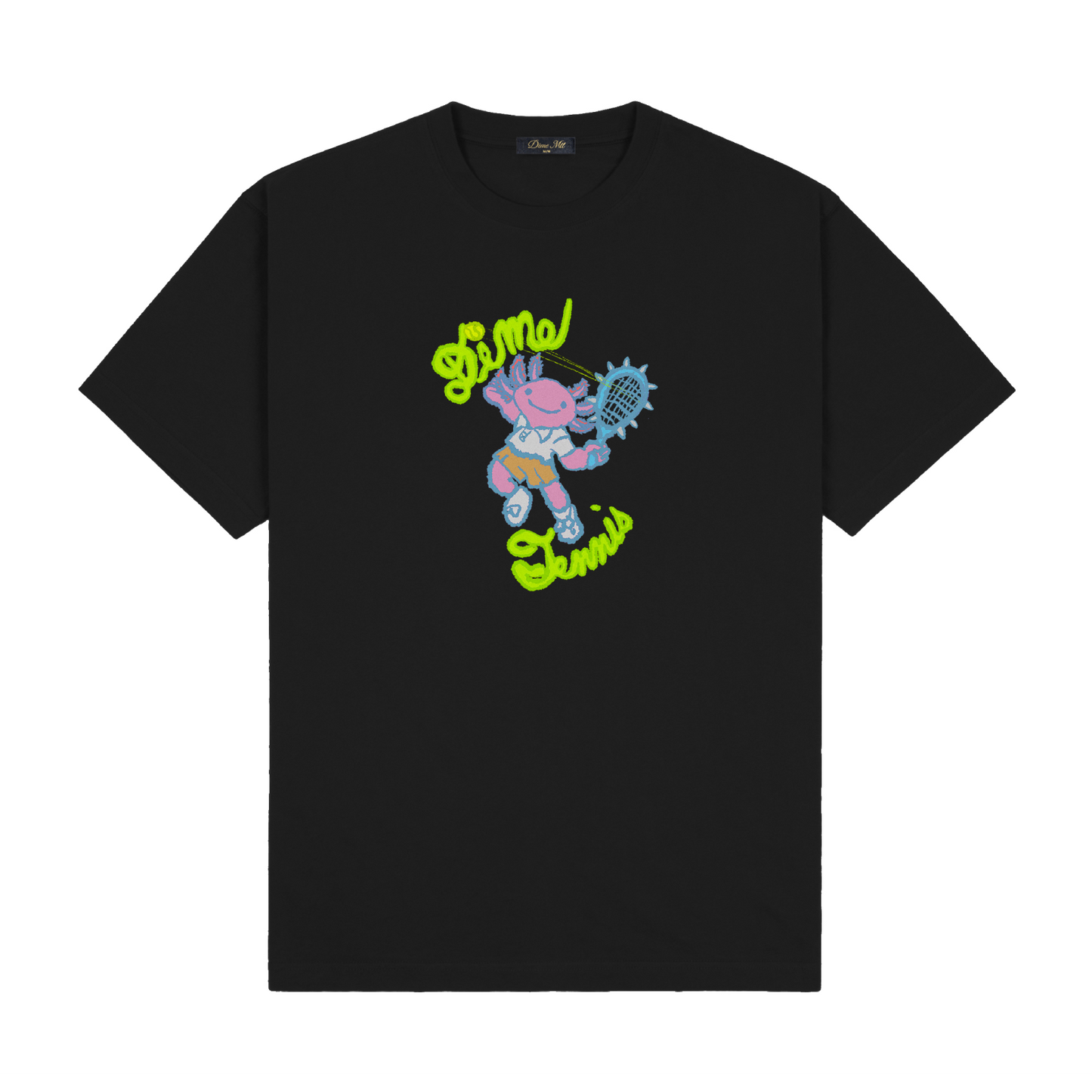 Dime Axolotl Tee - Black