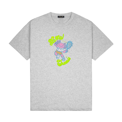 Dime Axolotl Tee - Heather Gray