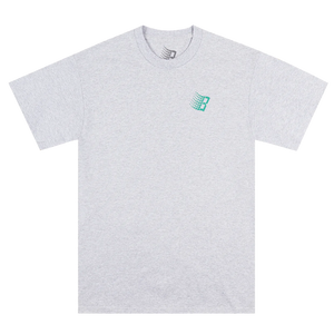 Bronze 56K Streaker Logo Tee - Heather Grey