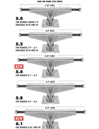 Venture Touzery Pro V-Light Trucks - 5.6