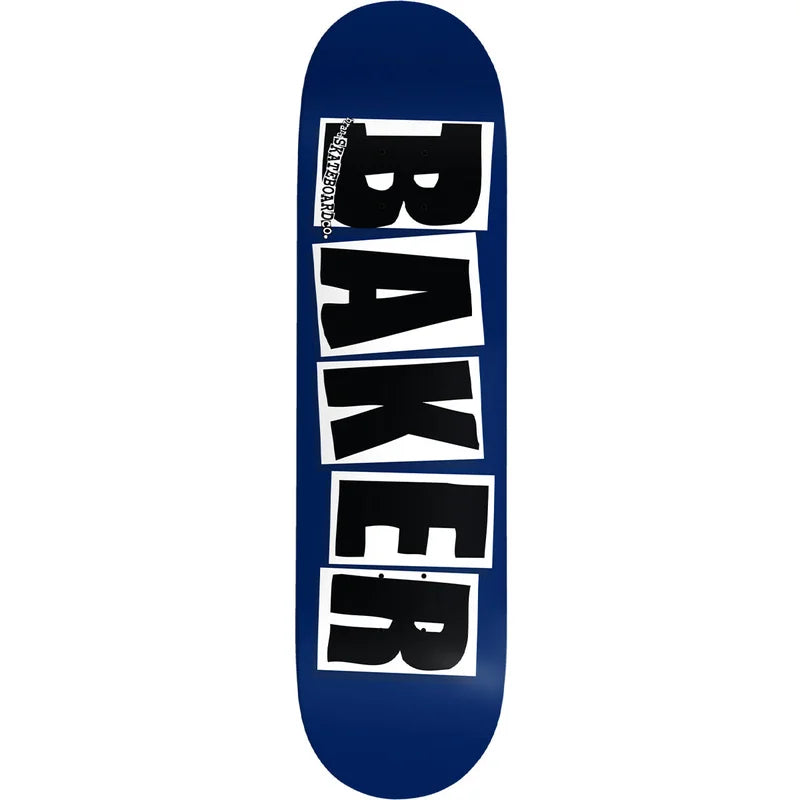 Baker Brand Logo Navy Deck - 8.25